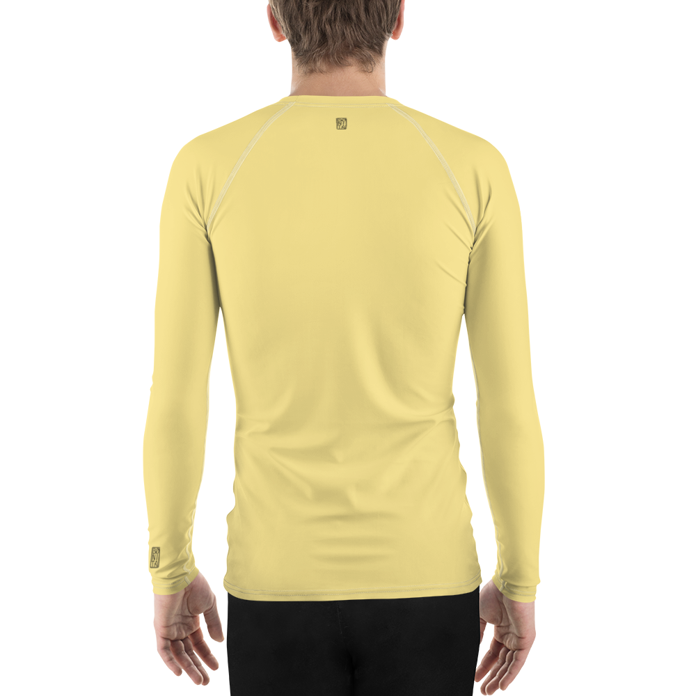 Men's Rashie - Mushroom Yellow