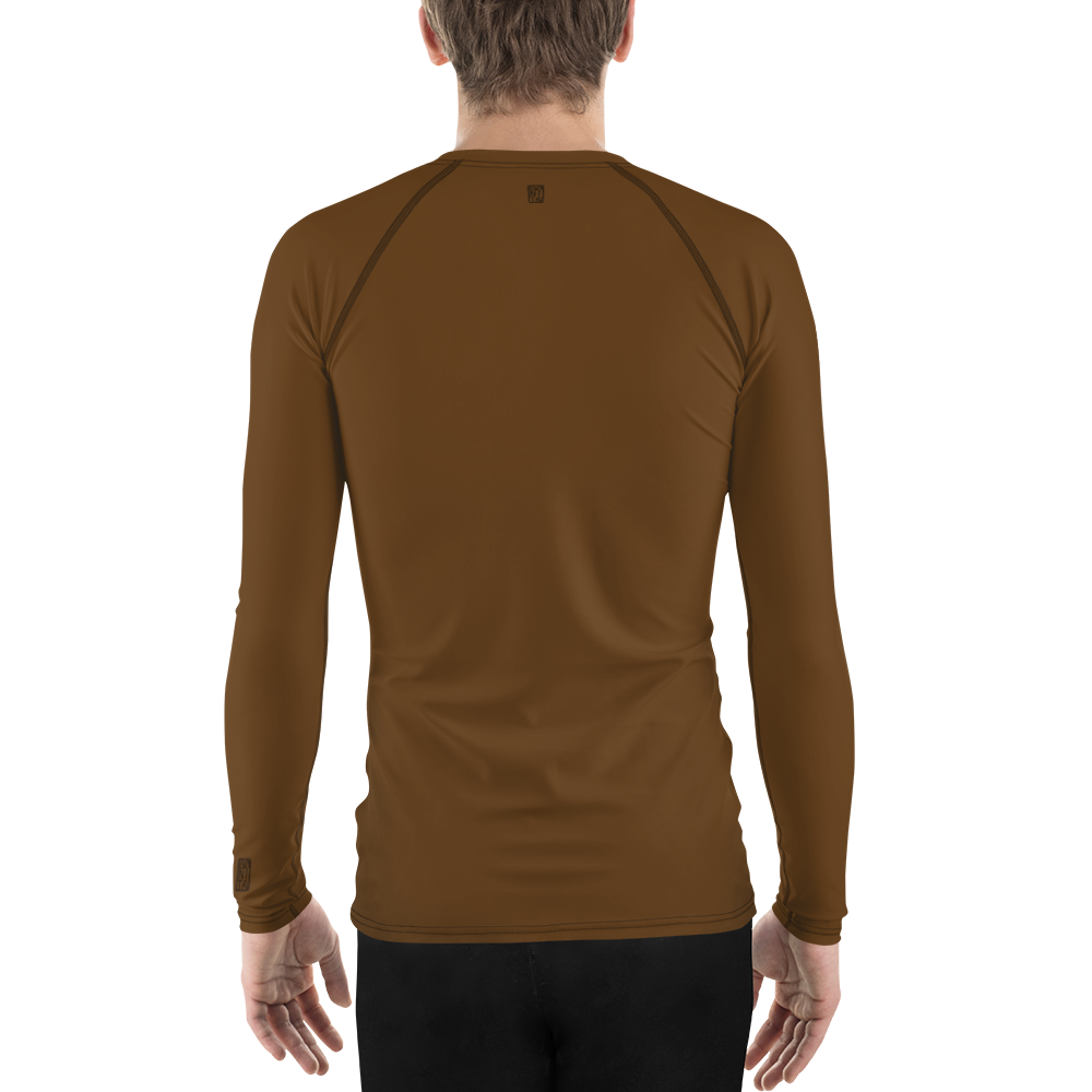 Men's Rashie - Mushroom Brown
