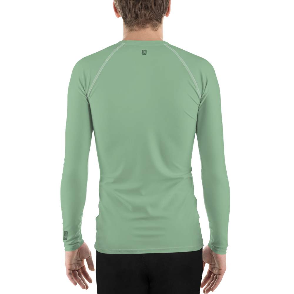 Men's Rashie - Mushroom Light Green