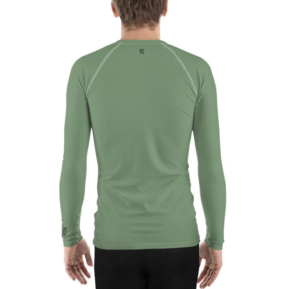 Men's Rashie - Mushroom Dust Green