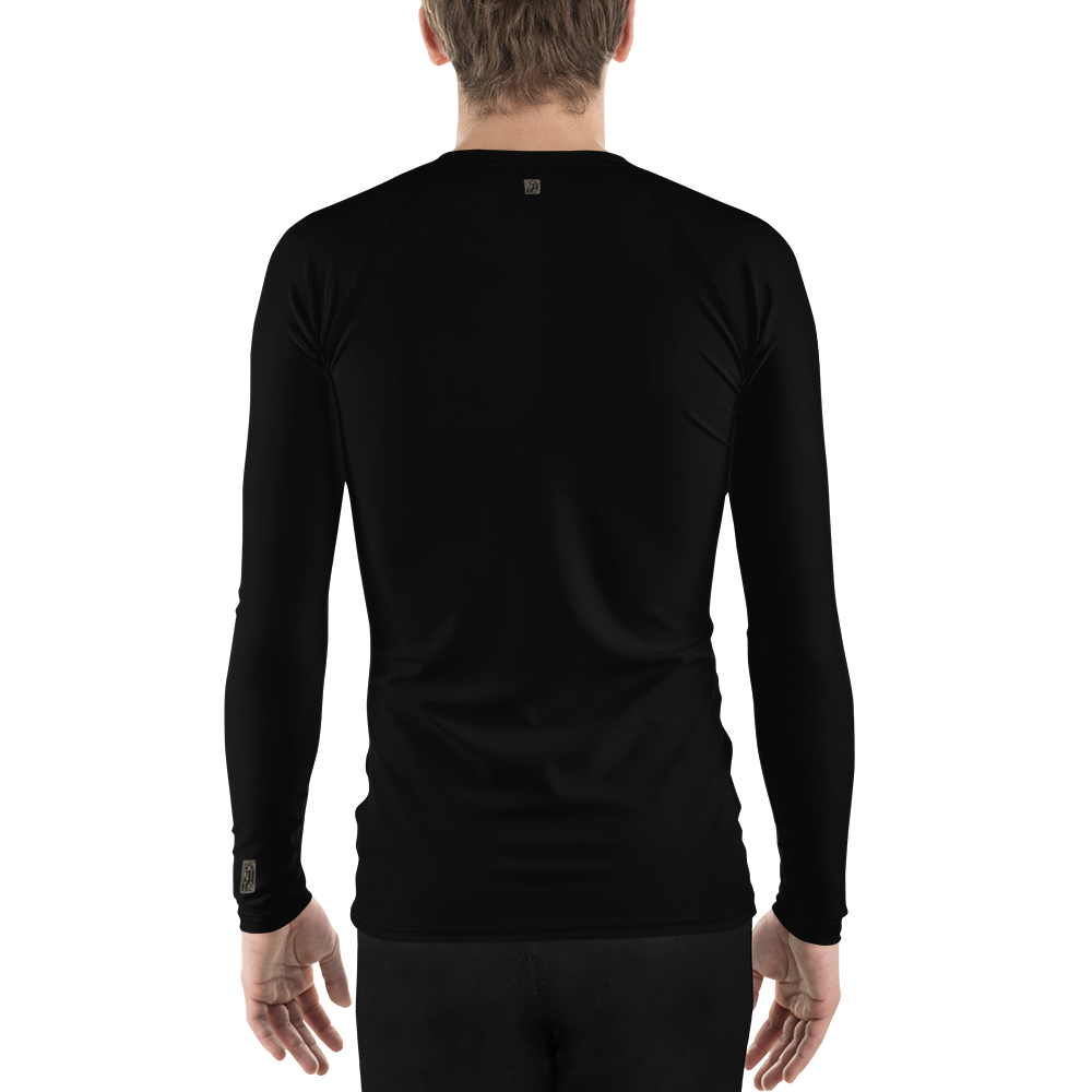 Men's Rashie - Mushroom Black