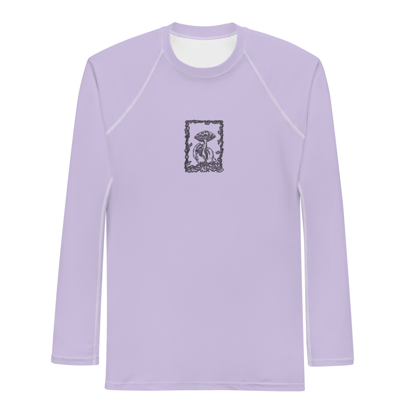 Men's Rashie - Mushroom Lavender