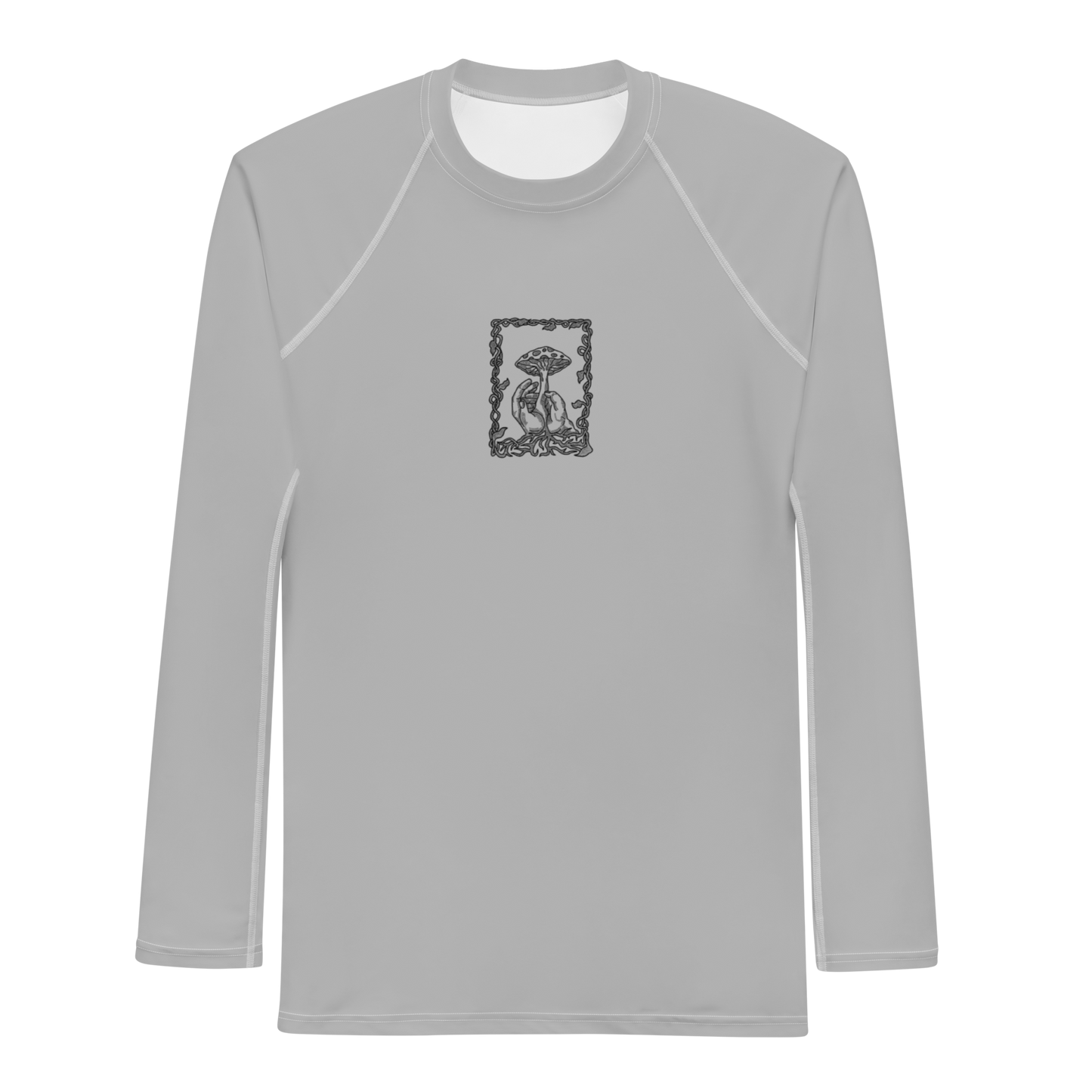 Men's Rashie - Mushroom Grey