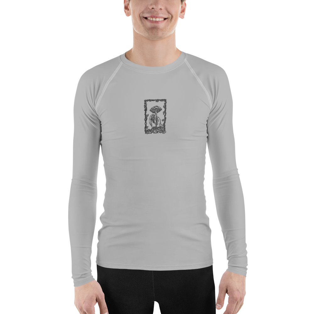 Men's Rashie - Mushroom Grey