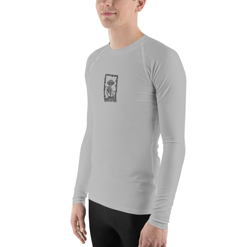 Men's Rashie - Mushroom Grey