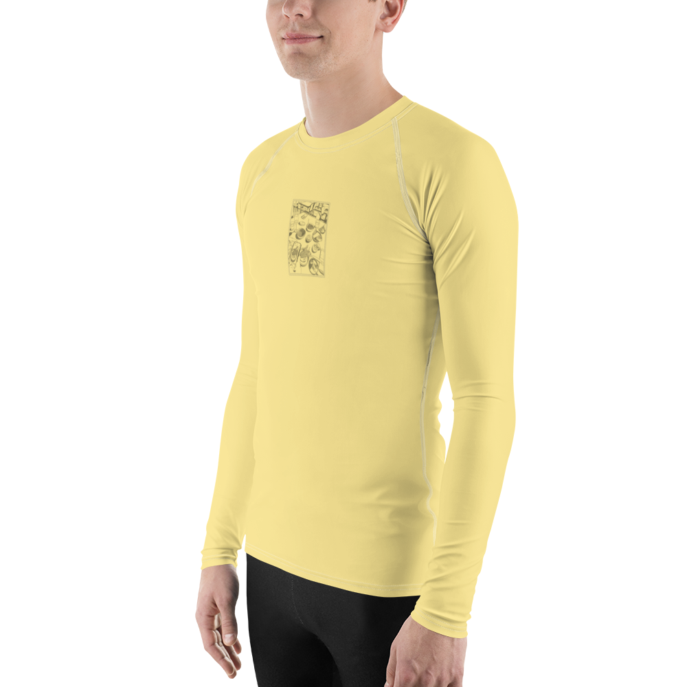 Men's Rashie - Dinner Yellow