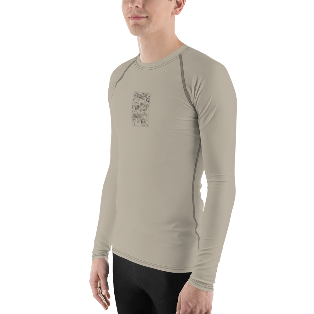 Men's Rashie - Dinner Sand