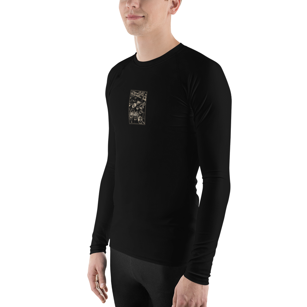 Men's Rashie - Dinner Black