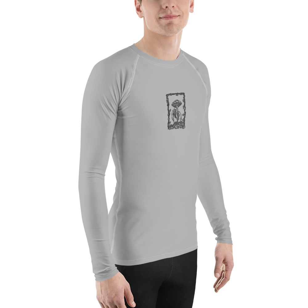 Men's Rashie - Mushroom Grey