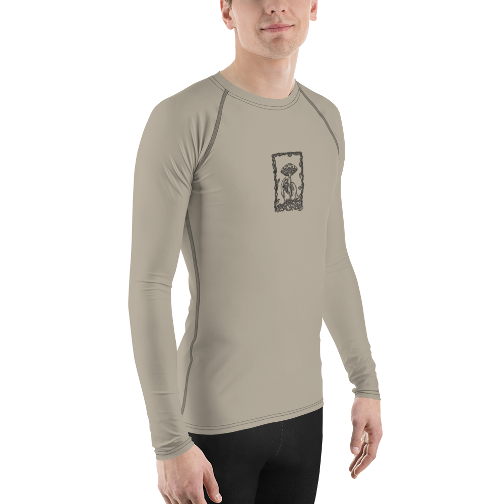 Men's Rashie - Mushroom Sand