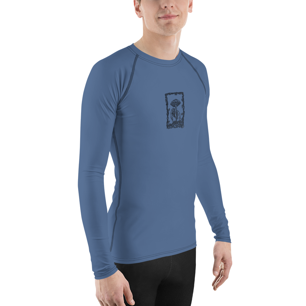 Men's Rashie - Mushroom Dust Blue