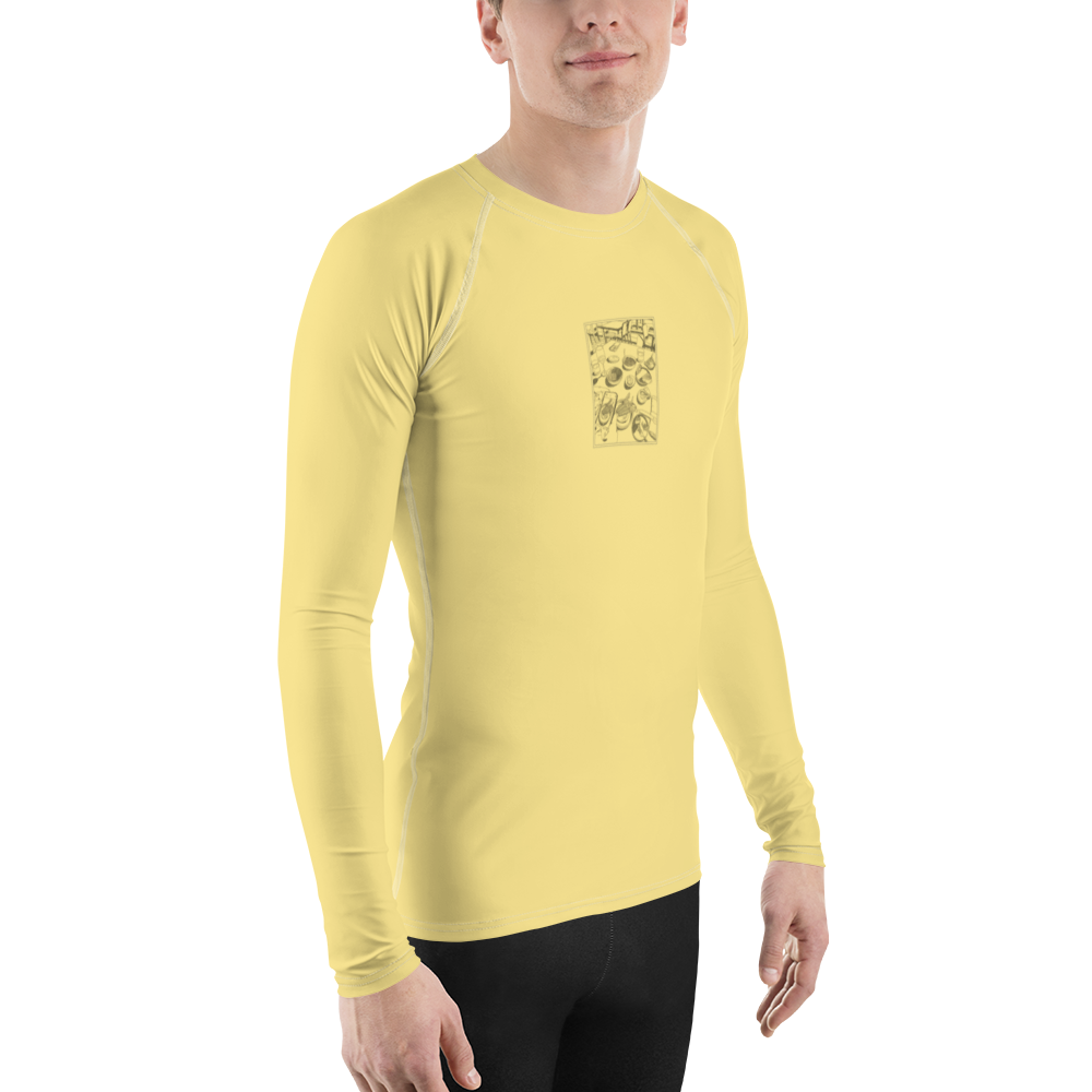 Men's Rashie - Dinner Yellow