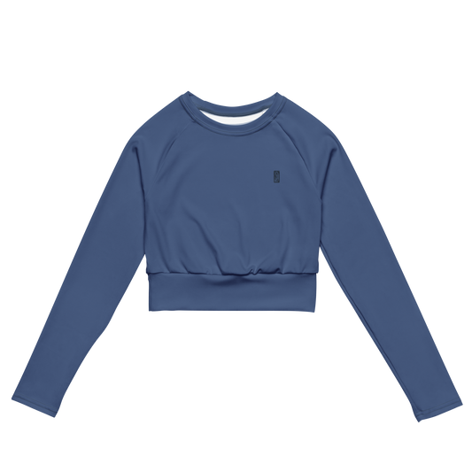 Cropped Rashguard Bønita - Dust Blue