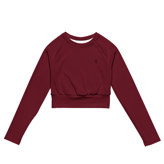 Cropped Rashguard Bønita - Burgundy