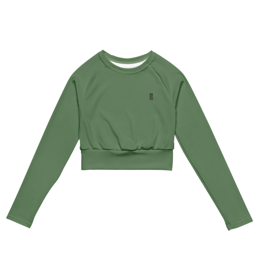 Cropped Rashguard Bønita - Dust Green