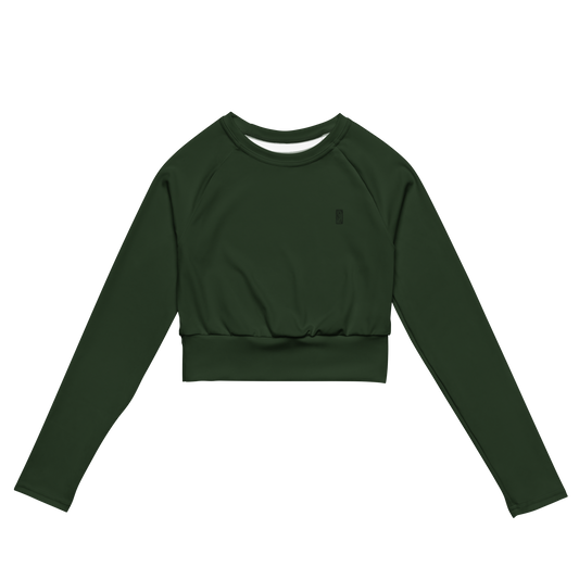 Cropped Rashguard Bønita - Dark Green