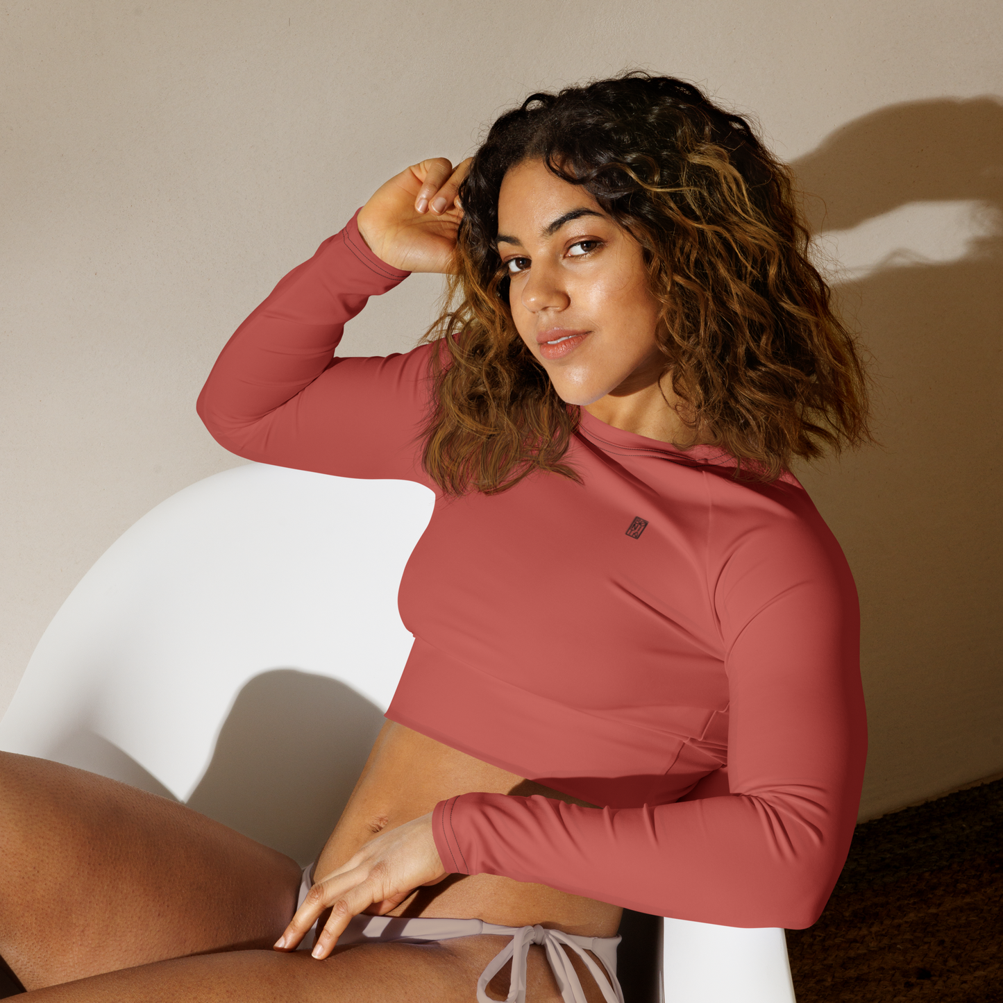 Cropped Rashguard Bønita - Morocco