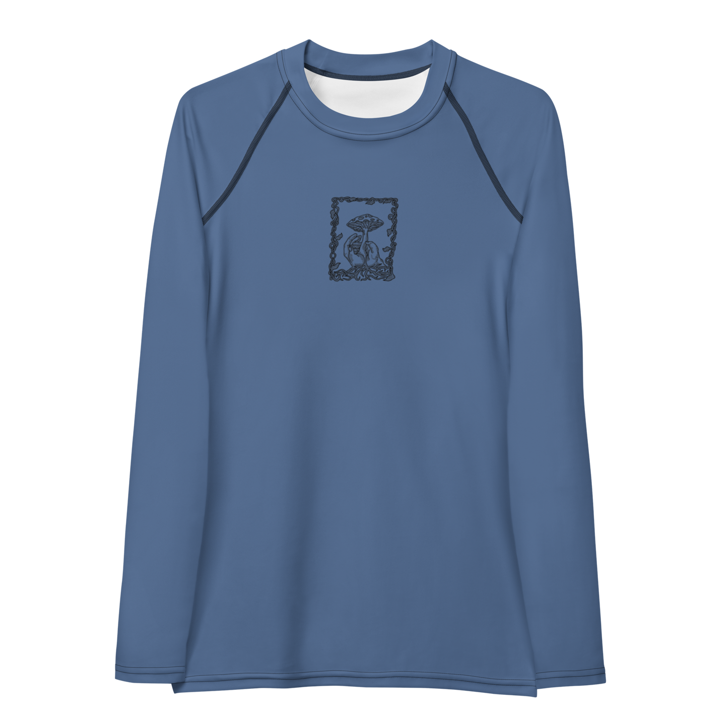 Women's Rashie - Mushroom Dust Blue