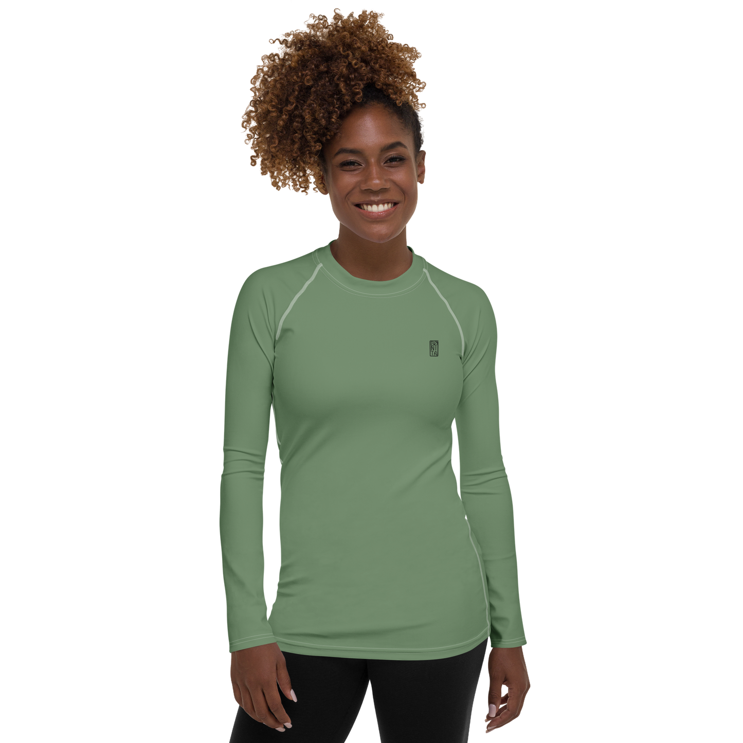 Women's Rashie - Bønita Dust Green
