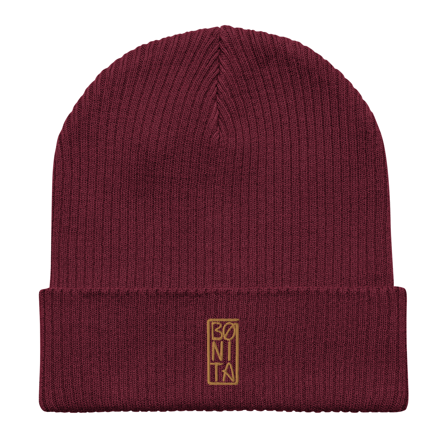 Bønita Organic beanie - Burgundy