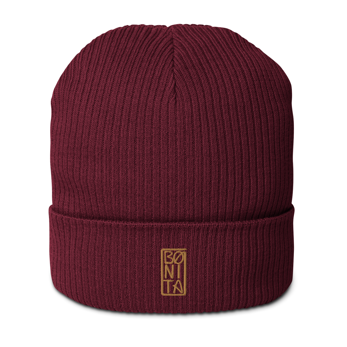 Bønita Organic beanie - Burgundy