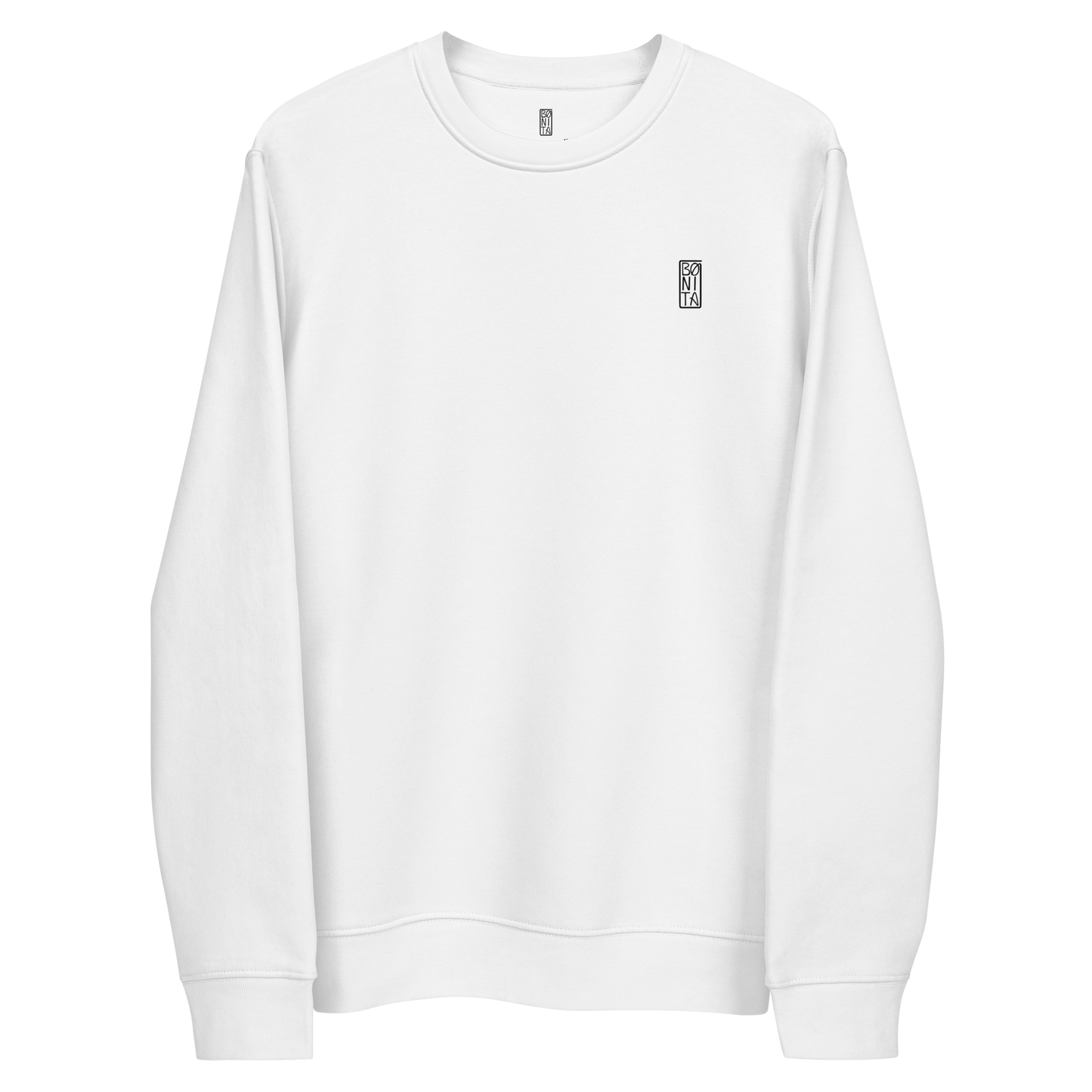 Karleth Orchid Unisex Sweatshirt - White/Black