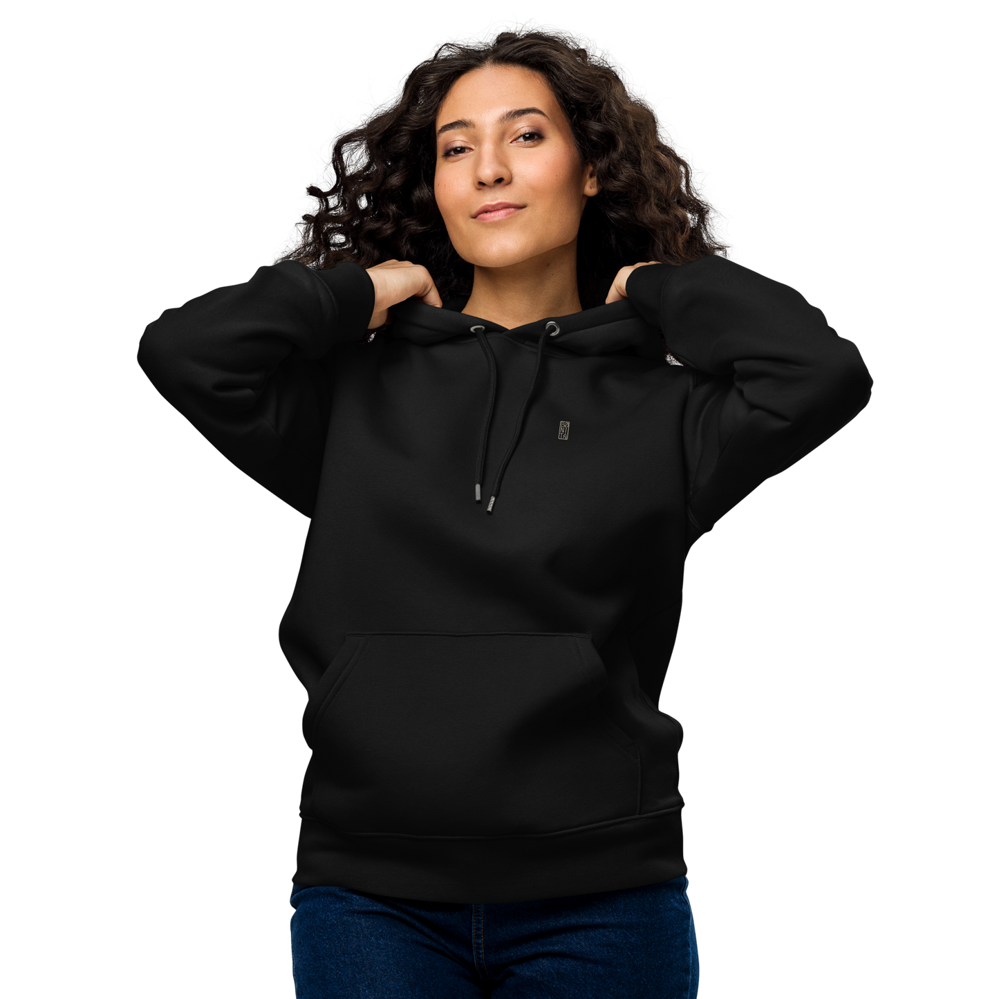 Bønita Unisex Hoodie - Black