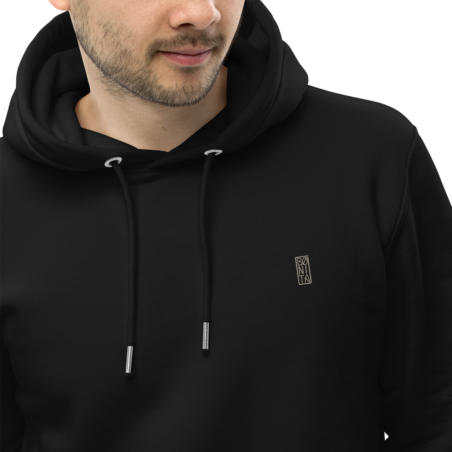 Bønita Unisex Hoodie - Black