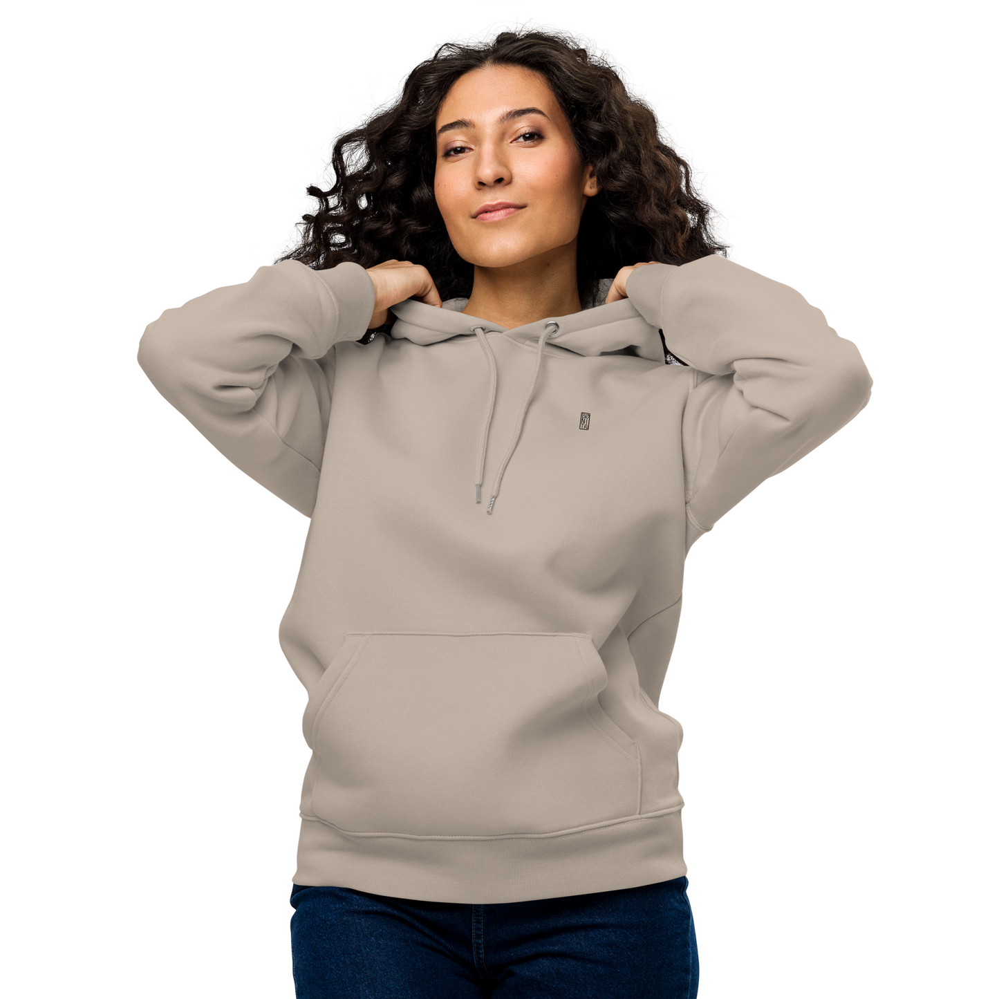 Karleth Dinner Unisex Hoodie - Sand