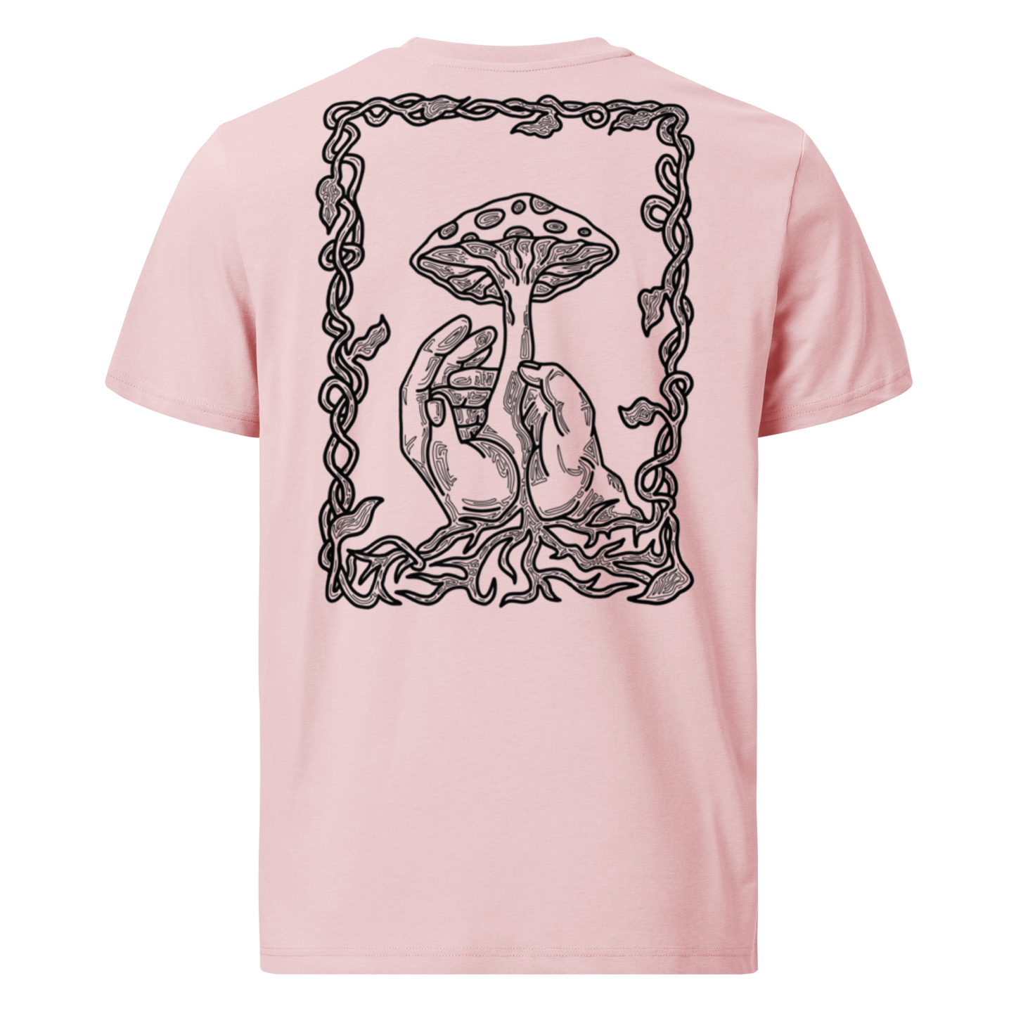 Karleth Mushroom Unisex T-Shirt - Pink