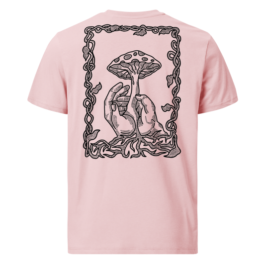 Karleth Mushroom Unisex T-Shirt - Pink