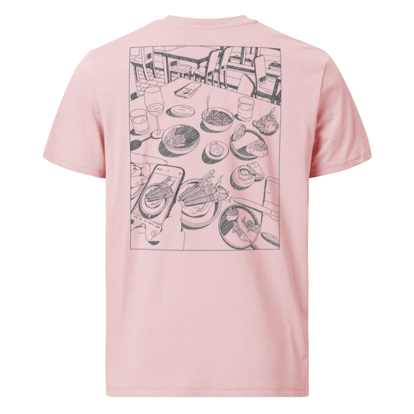 Karleth Dinner Unisex T-Shirt - Pink