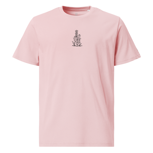 Karleth Orchid Unisex T-Shirt - Pink front print