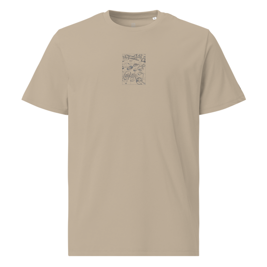 Karleth Dinner Unisex T-Shirt - Sand front print