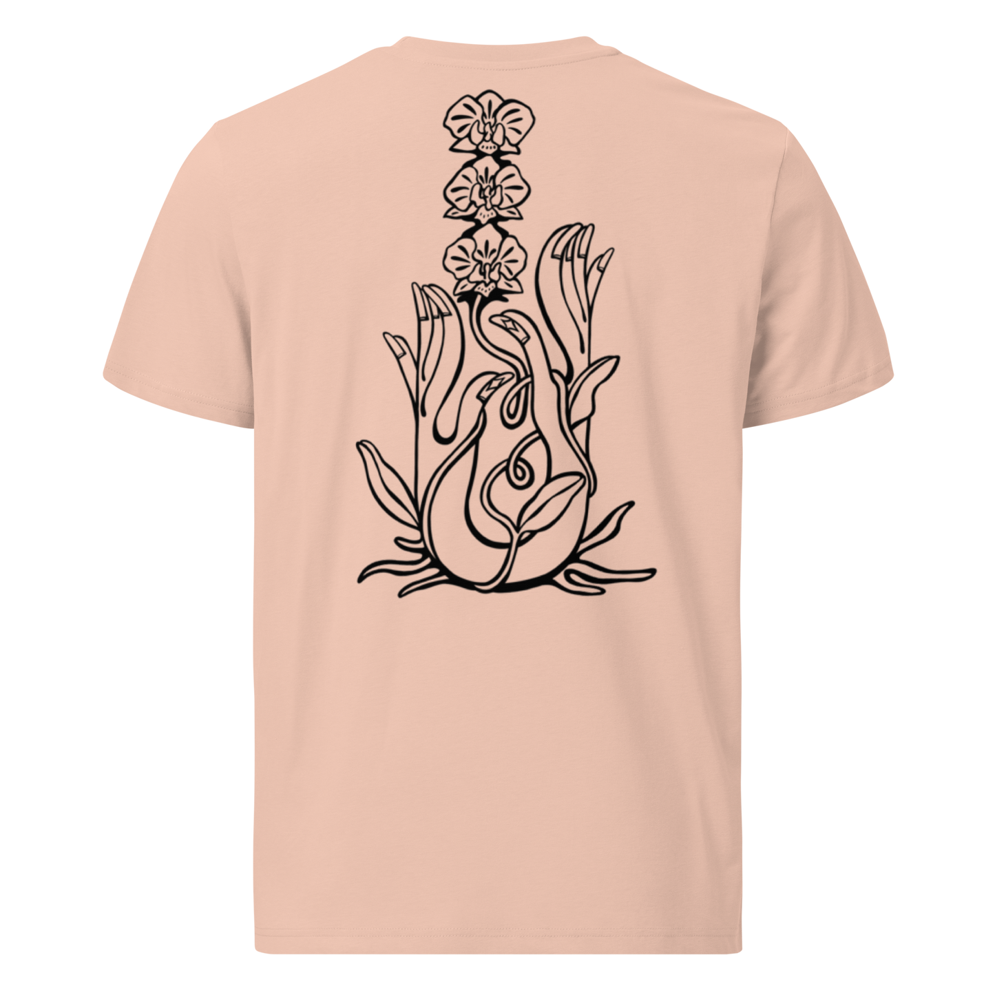 Karleth Orchid Unisex T-Shirt - Peach