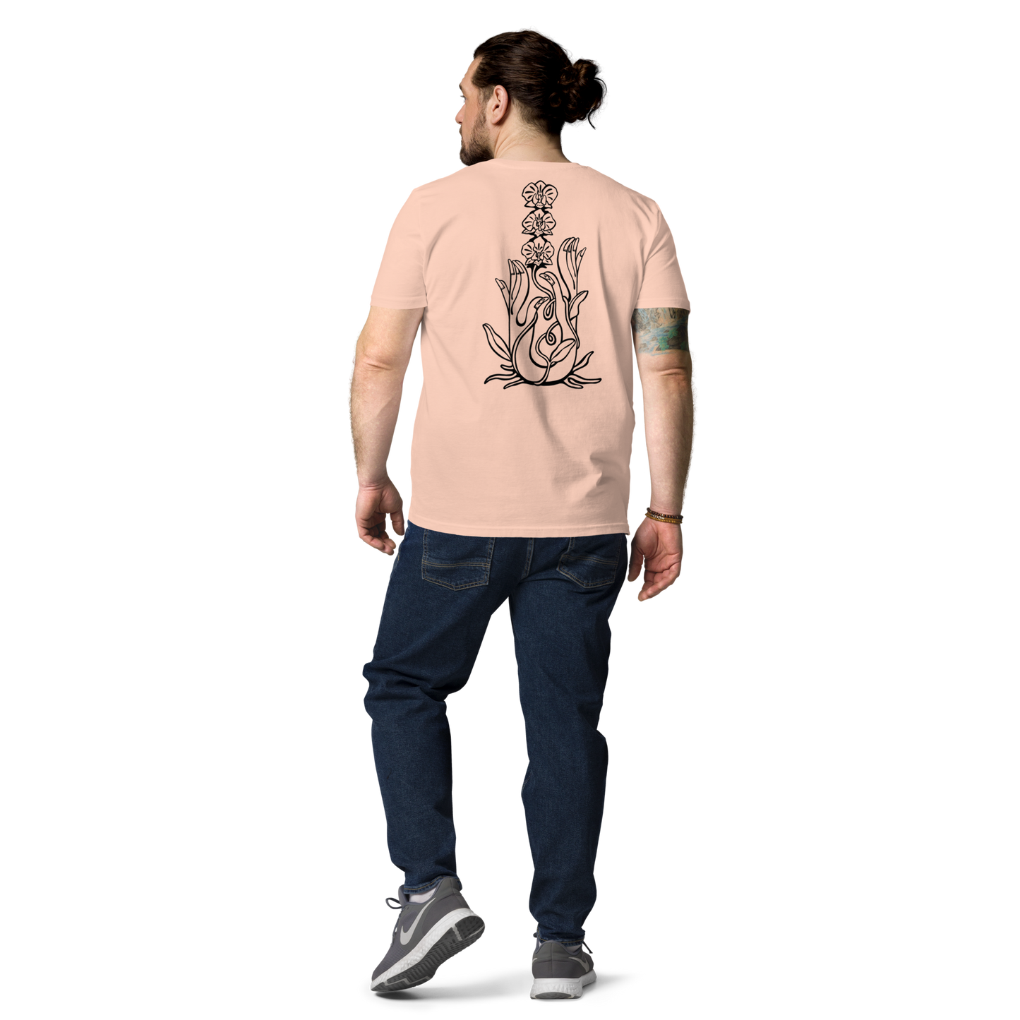 Karleth Orchid Unisex T-Shirt - Peach