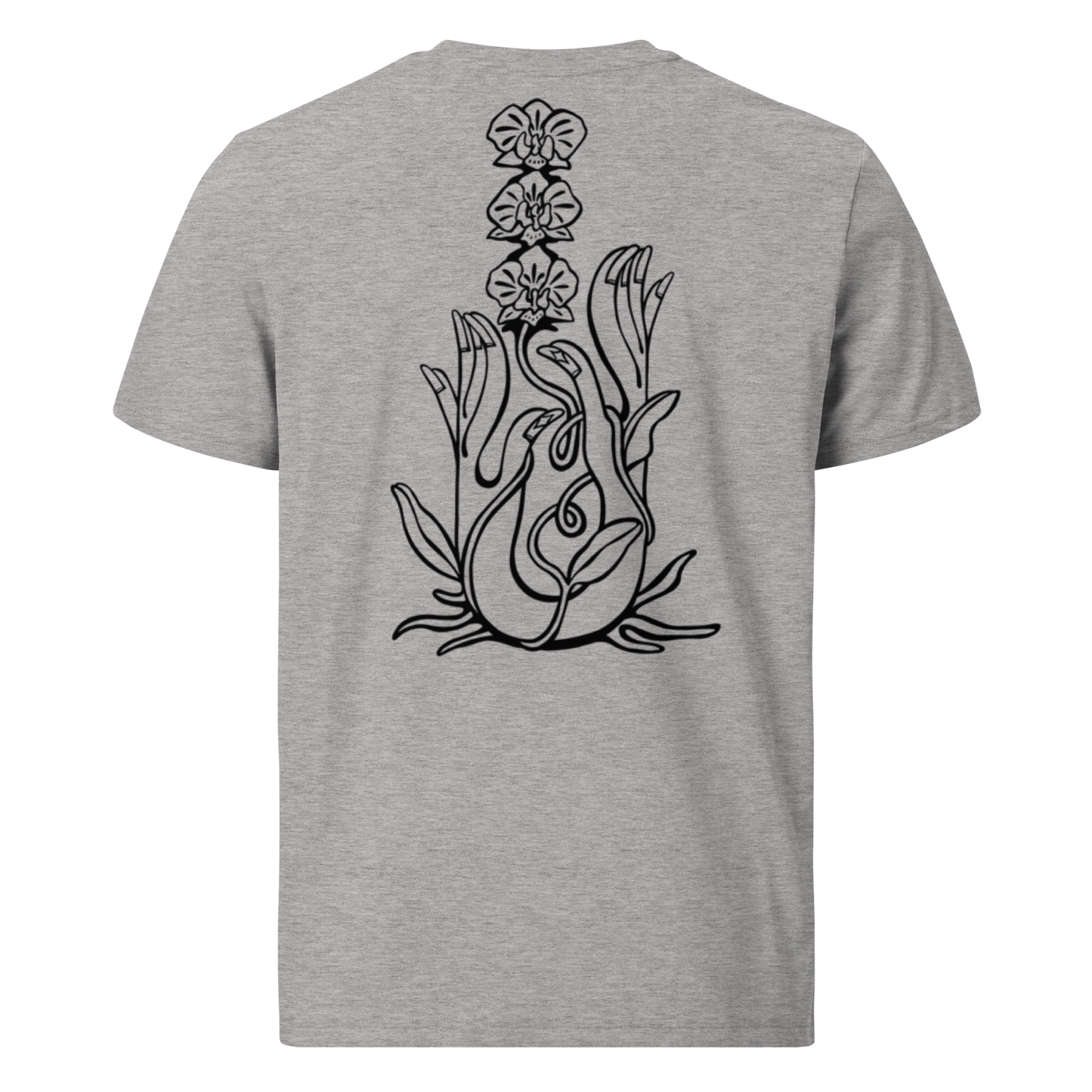Karleth Orchid Unisex T-Shirt - Grey