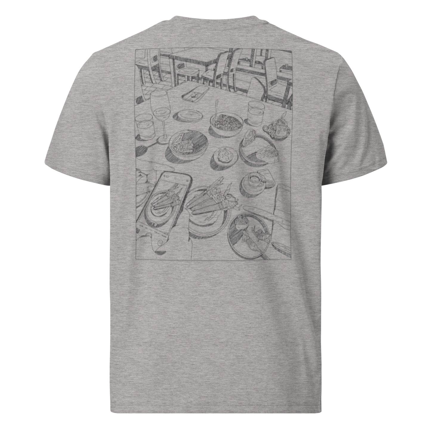 Karleth Dinner Unisex T-Shirt - Grey