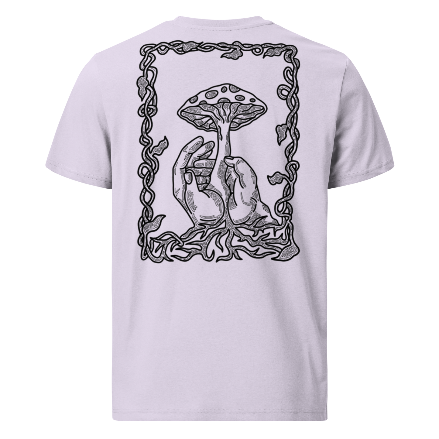 Karleth Mushroom Unisex T-Shirt - Lavender
