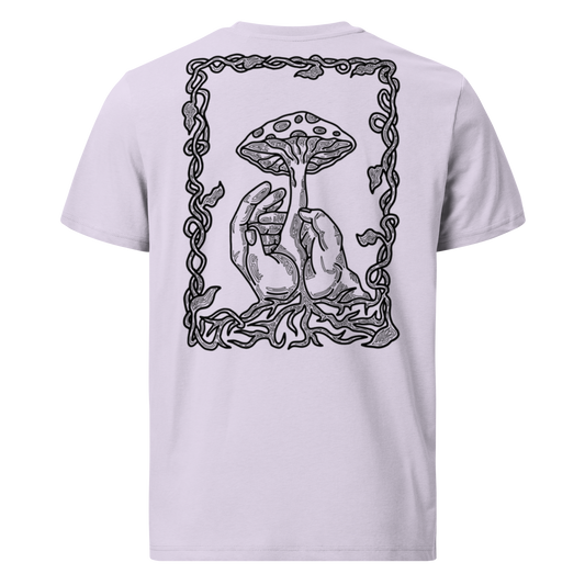 Karleth Mushroom Unisex T-Shirt - Lavender