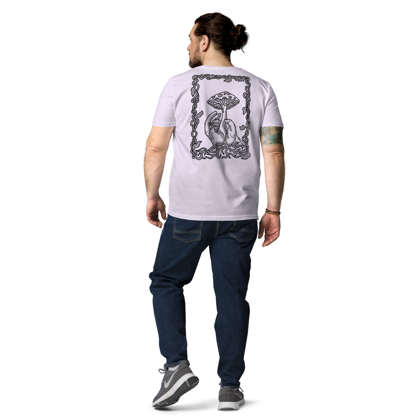 Karleth Mushroom Unisex T-Shirt - Lavender
