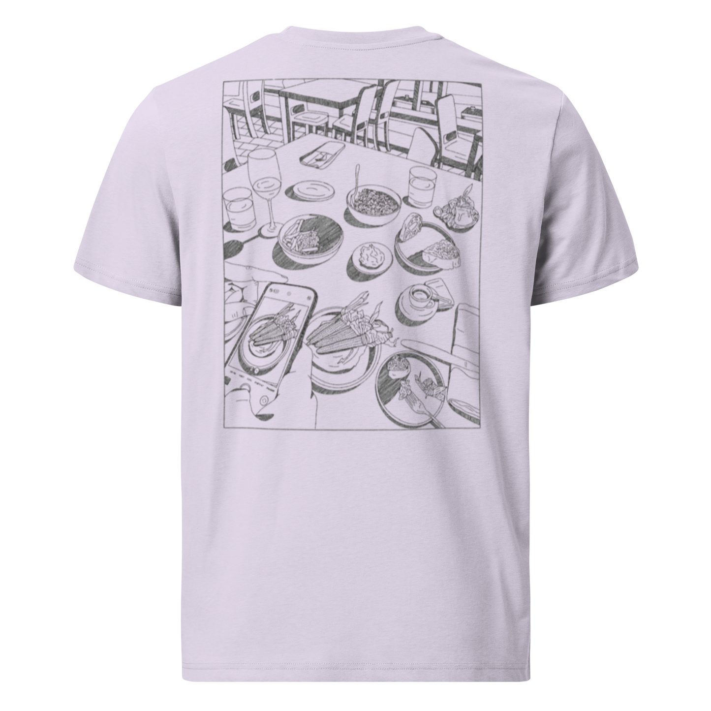 Karleth Dinner Unisex T-Shirt - Lavender