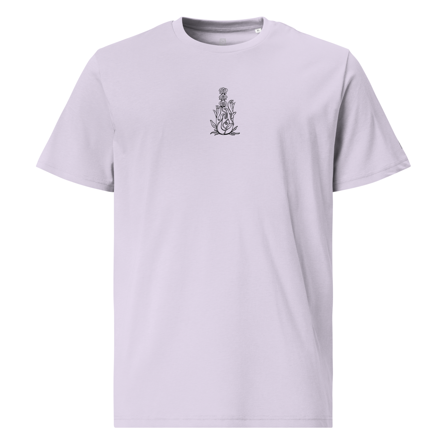 Karleth Orchid Unisex T-Shirt - Lavender front print