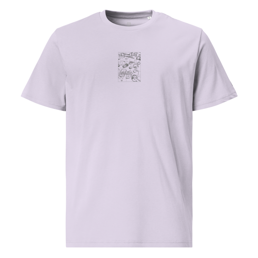 Karleth Dinner Unisex T-Shirt - Lavender front print