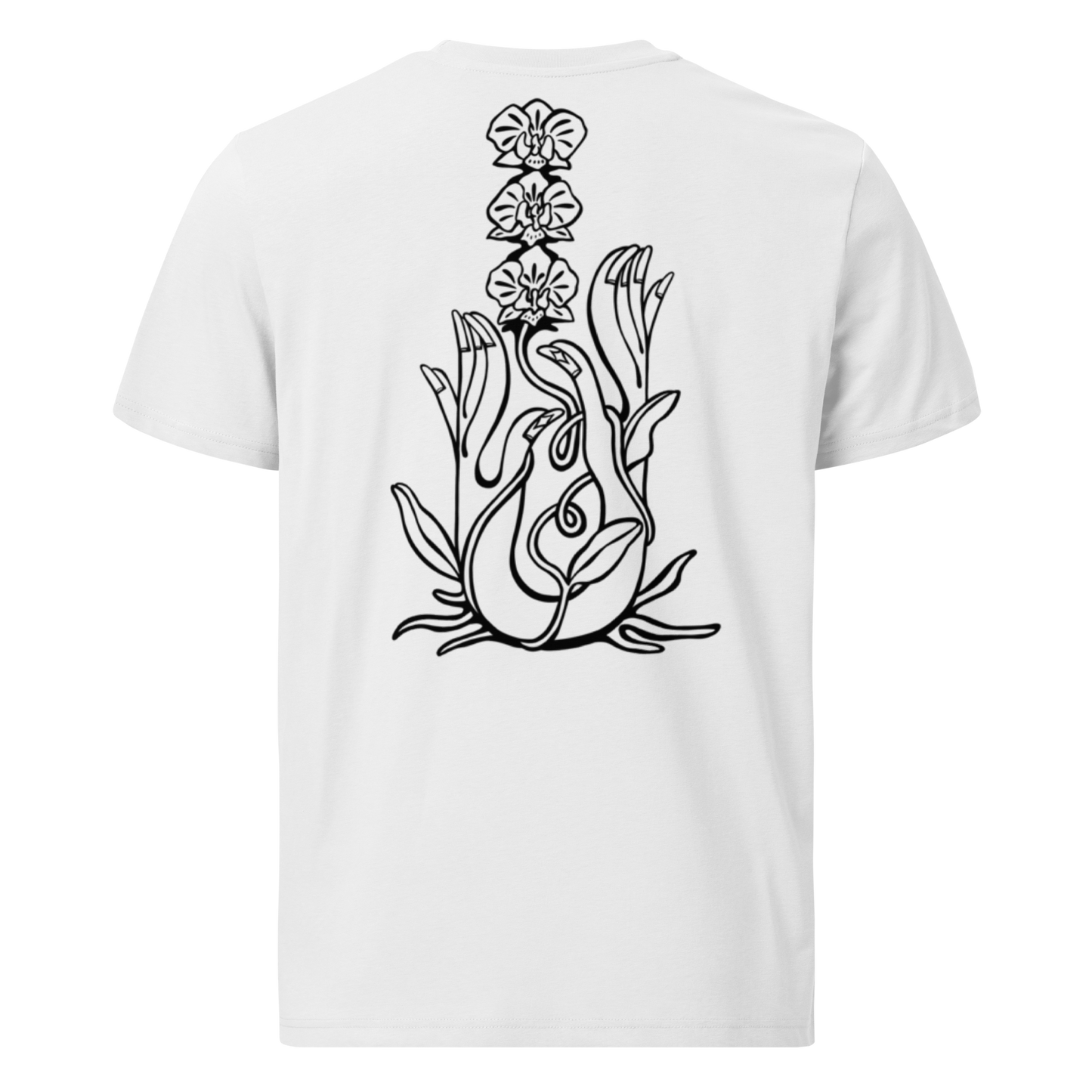 Karleth Orchid Unisex T-Shirt - White