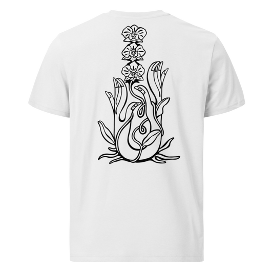 Karleth Orchid Unisex T-Shirt - White