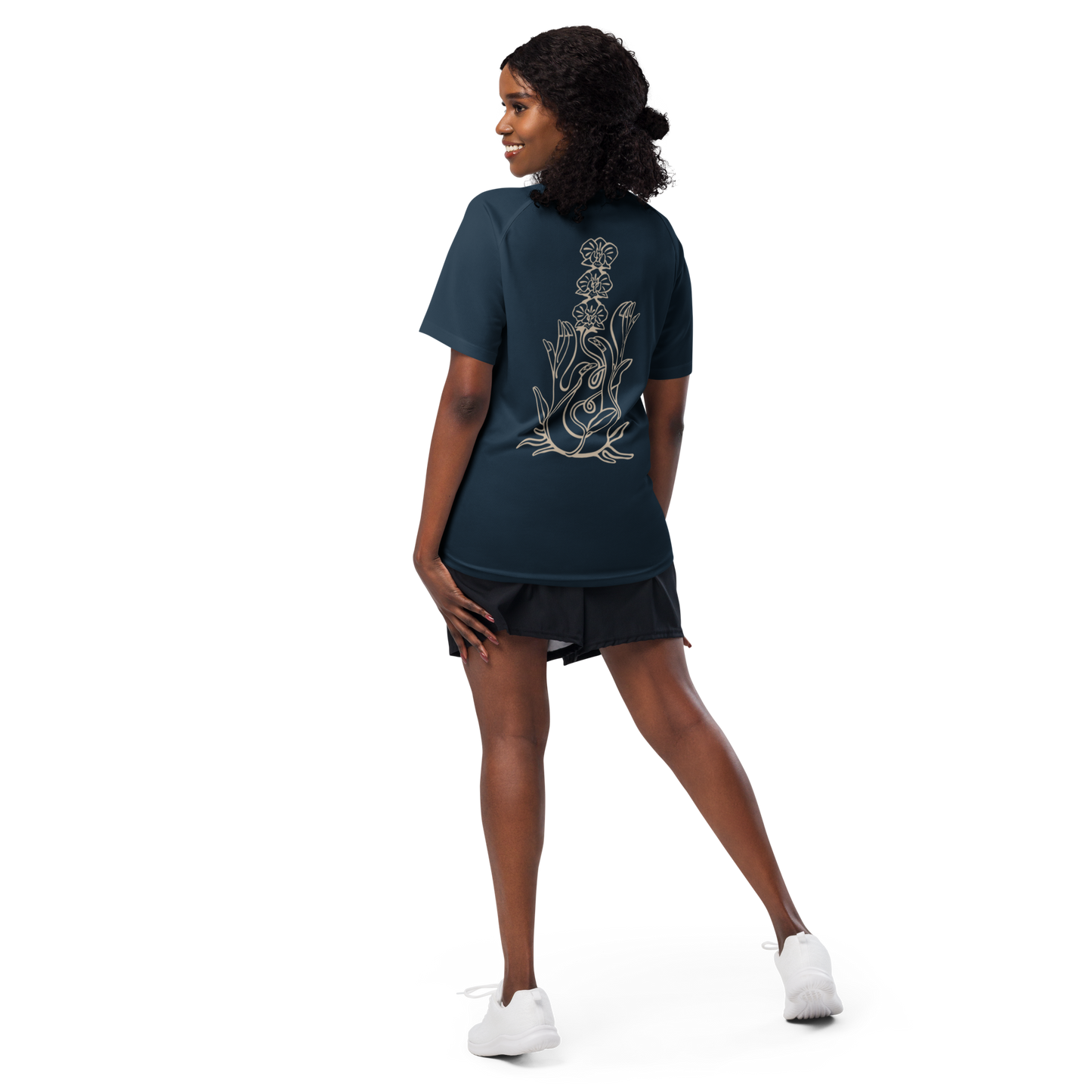 Sports t-shirt Unisex - Orchid Navy