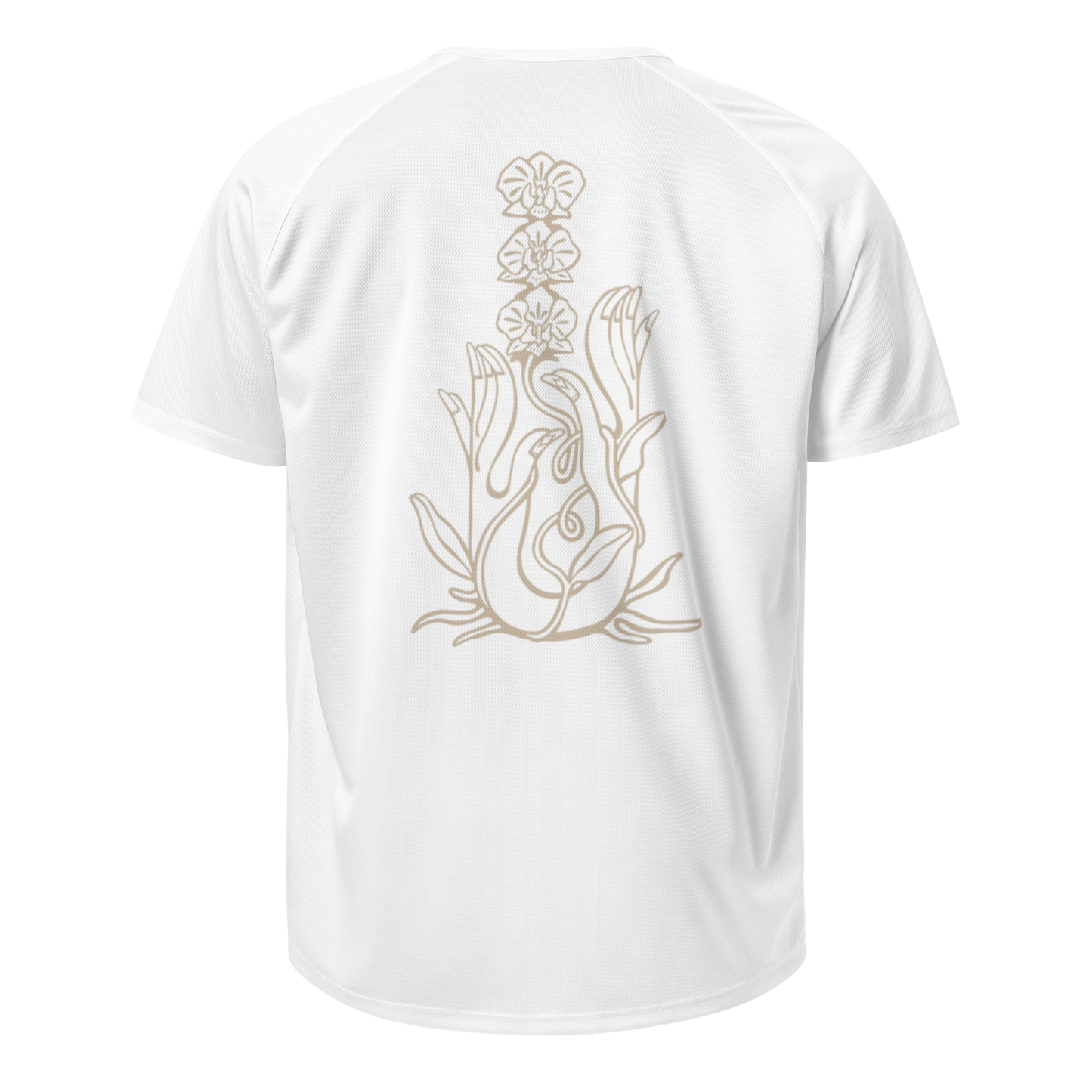 Sports t-shirt Unisex - Orchid White
