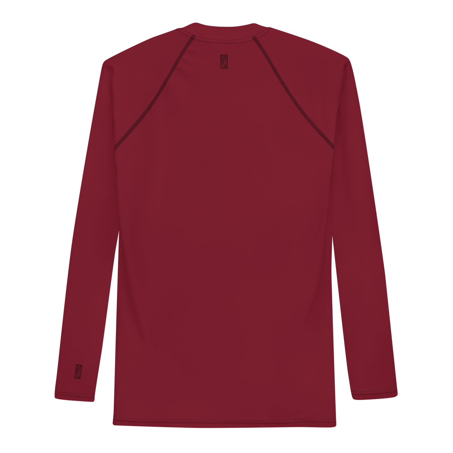 Men's Rashie - Mushroom Burgundy