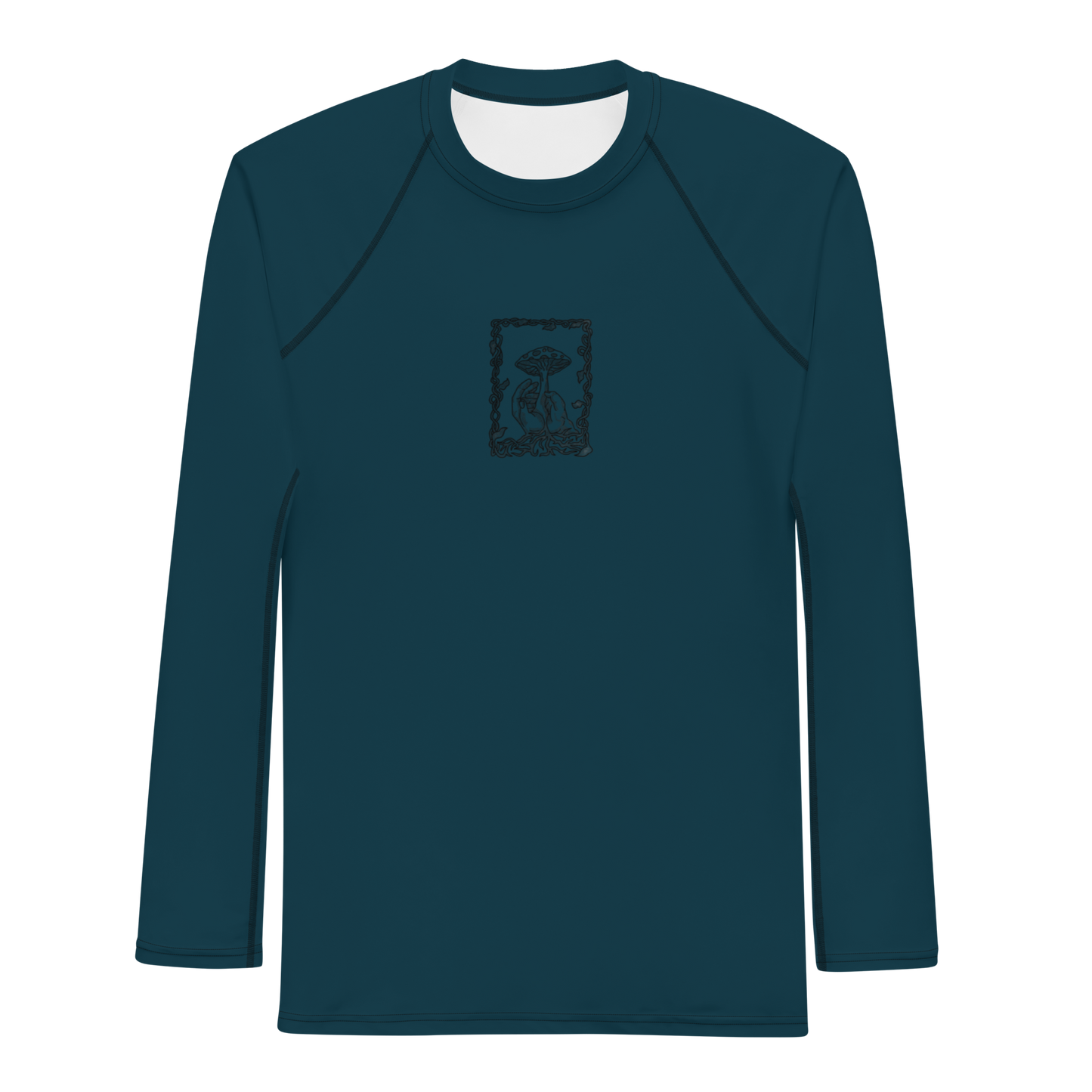 Men's Rashie - Mushroom Sea Blue